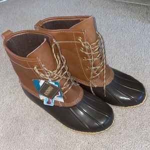 Khombu Mens duck boots